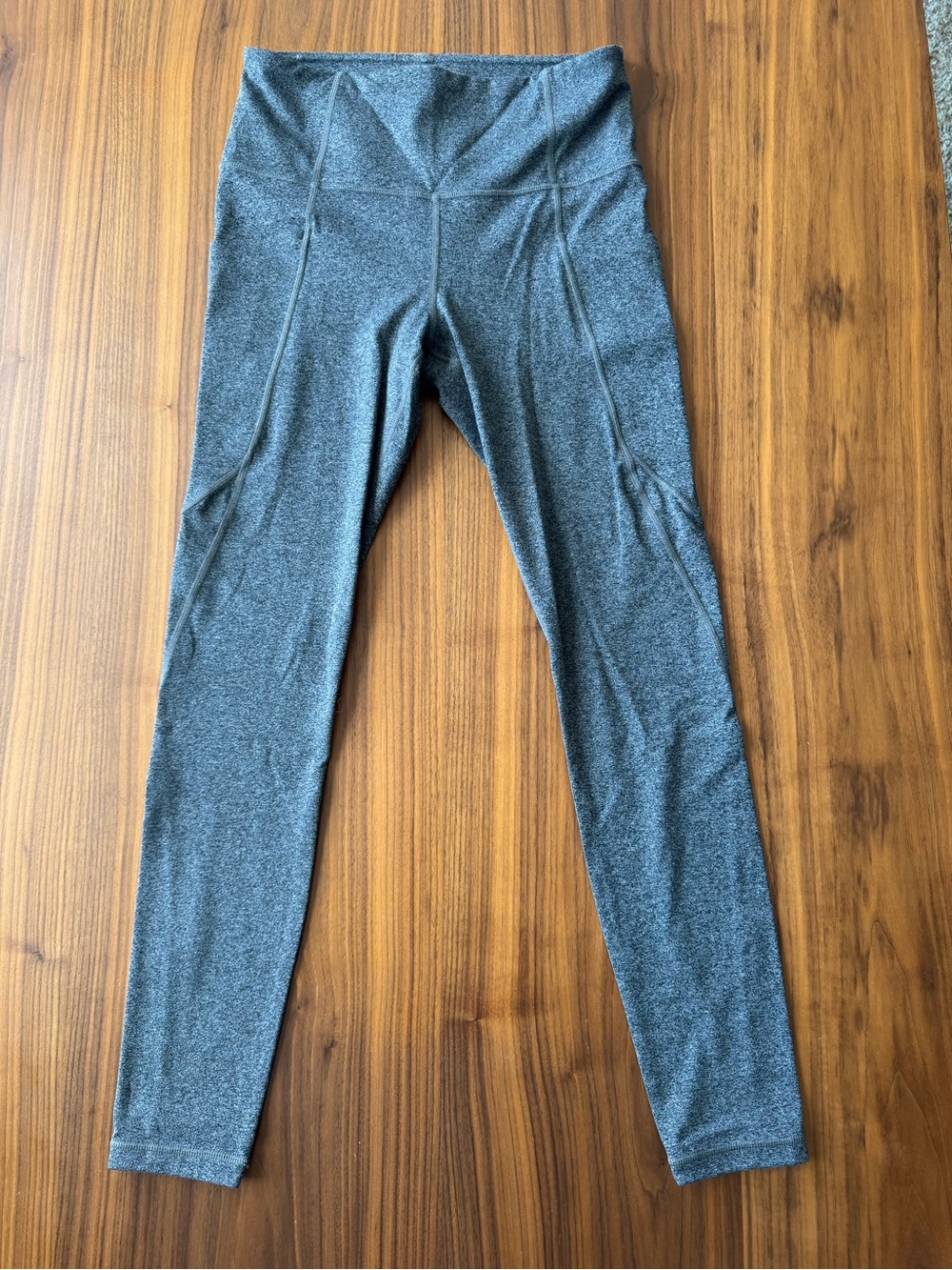 Athleta Heather Charcoal High-Waist Active Leggings